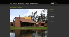 Desktop Screenshot of mpkarquitectos.com