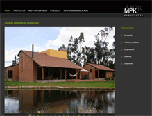 Tablet Screenshot of mpkarquitectos.com